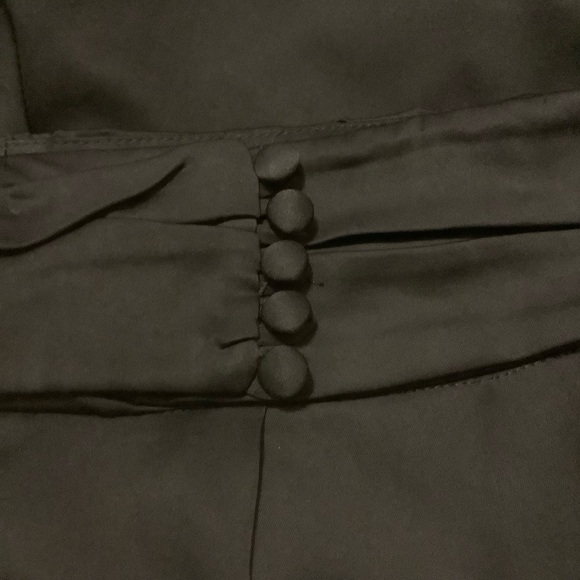 JACOB BLACK SILKY DRESS SHORTS/ Size M - Picture 4 of 9